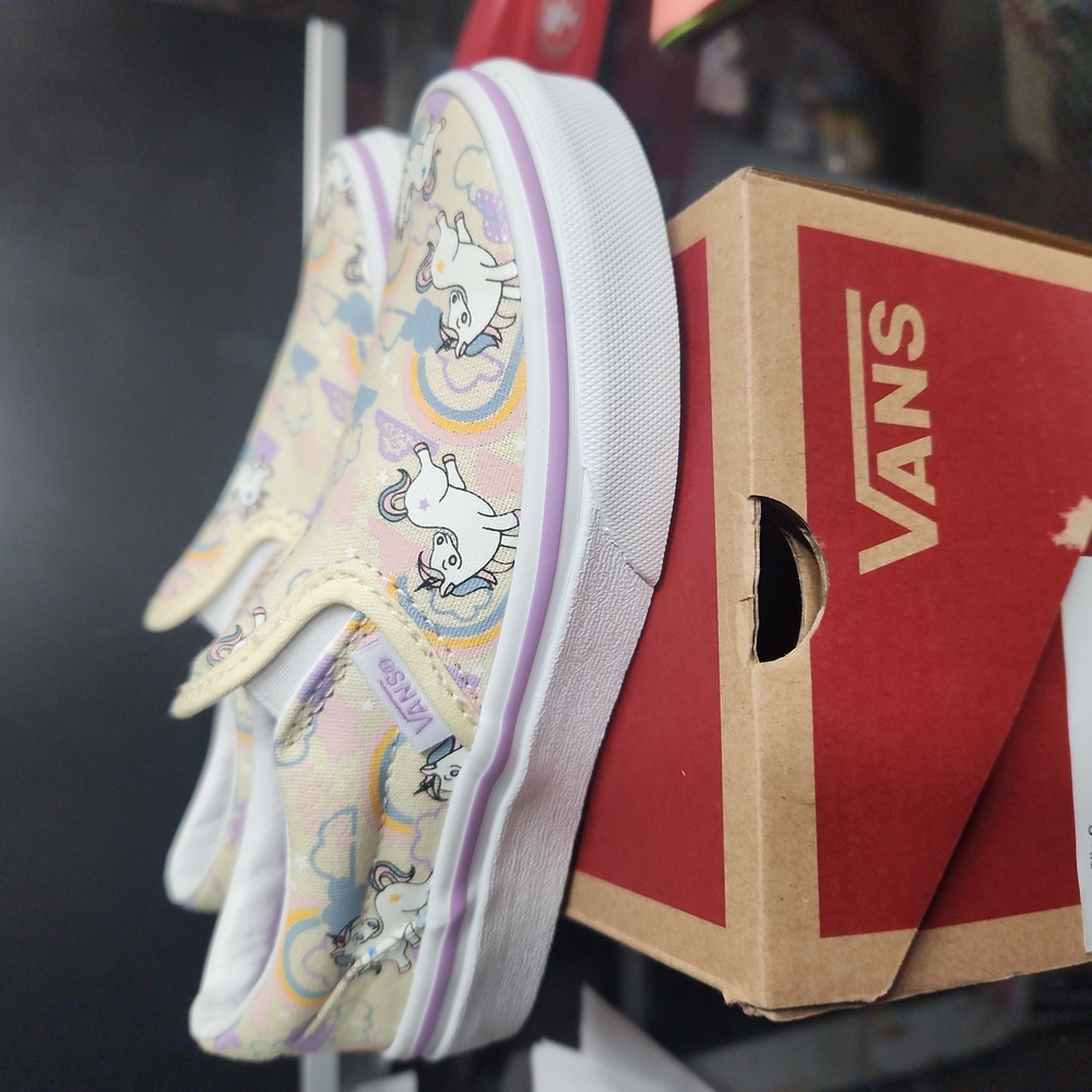 Kids size 11.5 Van's Glow in the dark